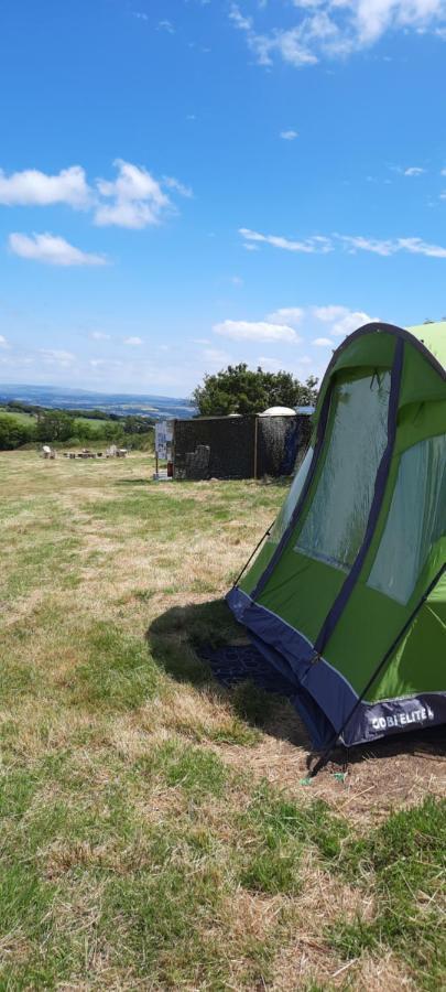 Summit Camping Kit Hill Cornwall Panoramic Views Grass Pitch From 15Pn Or Bella Bell Tent 75Pn Callington Exterior photo